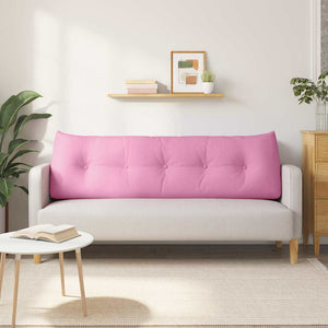Μαξιλάρι Πλάτης Ροζ 160 x 24 x 50 εκ ύφασμα