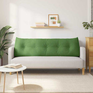 Μαξιλάρι Πλάτης Ανοιχτό Πράσινο 160 x 24 x 50 εκ Βελούδο