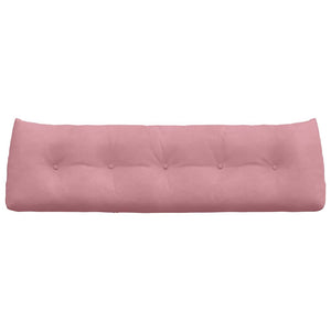 Μαξιλάρι Πλάτης Ροζ 160 x 24 x 50 εκ Βελούδο - Pakobazaar