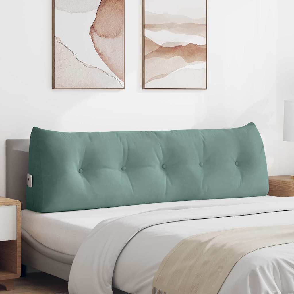 Μαξιλάρι Πλάτης Θαλασσί 160 x 24 x 50 εκ Βελούδο - Pakobazaar