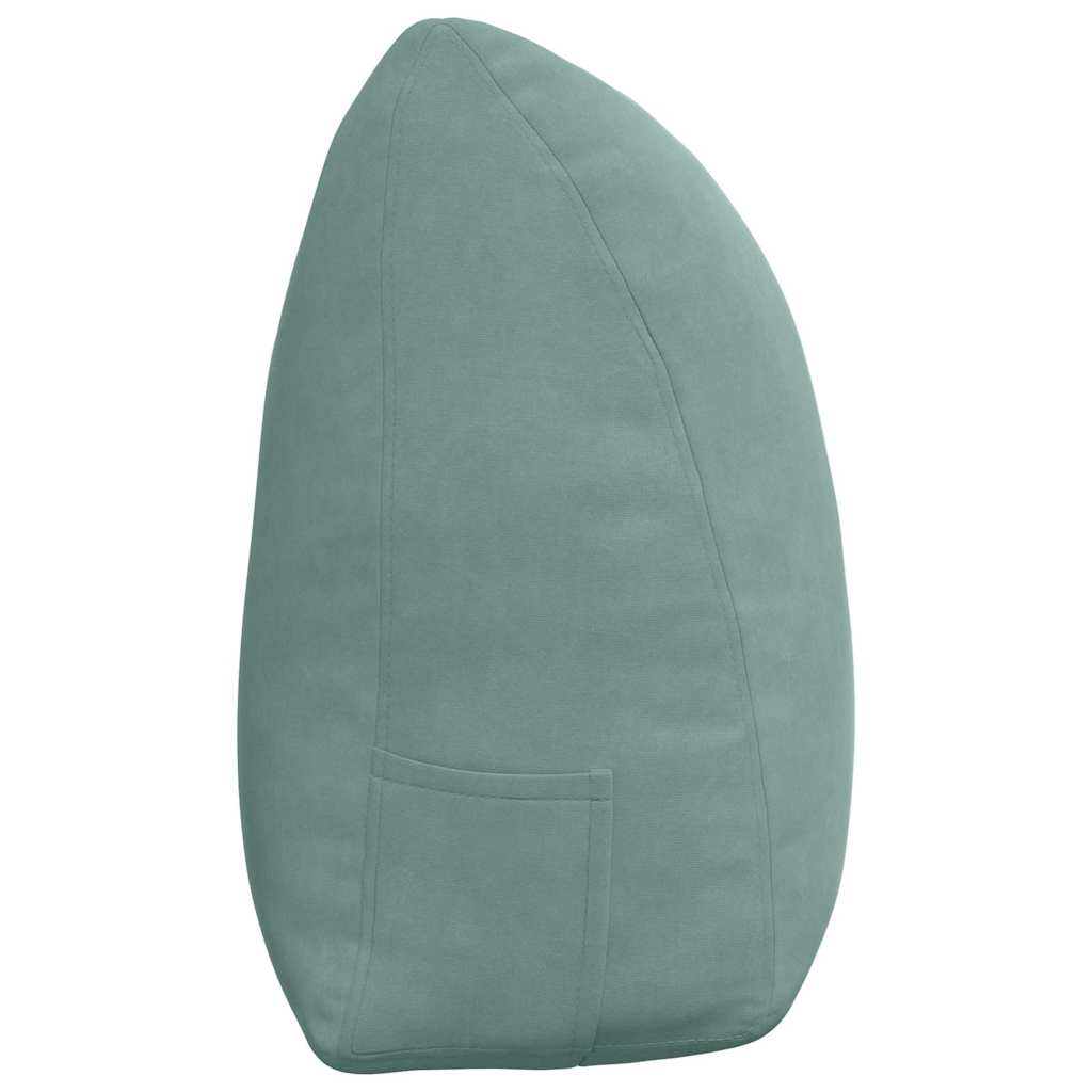 Μαξιλάρι Πλάτης Θαλασσί 160 x 24 x 50 εκ Βελούδο - Pakobazaar