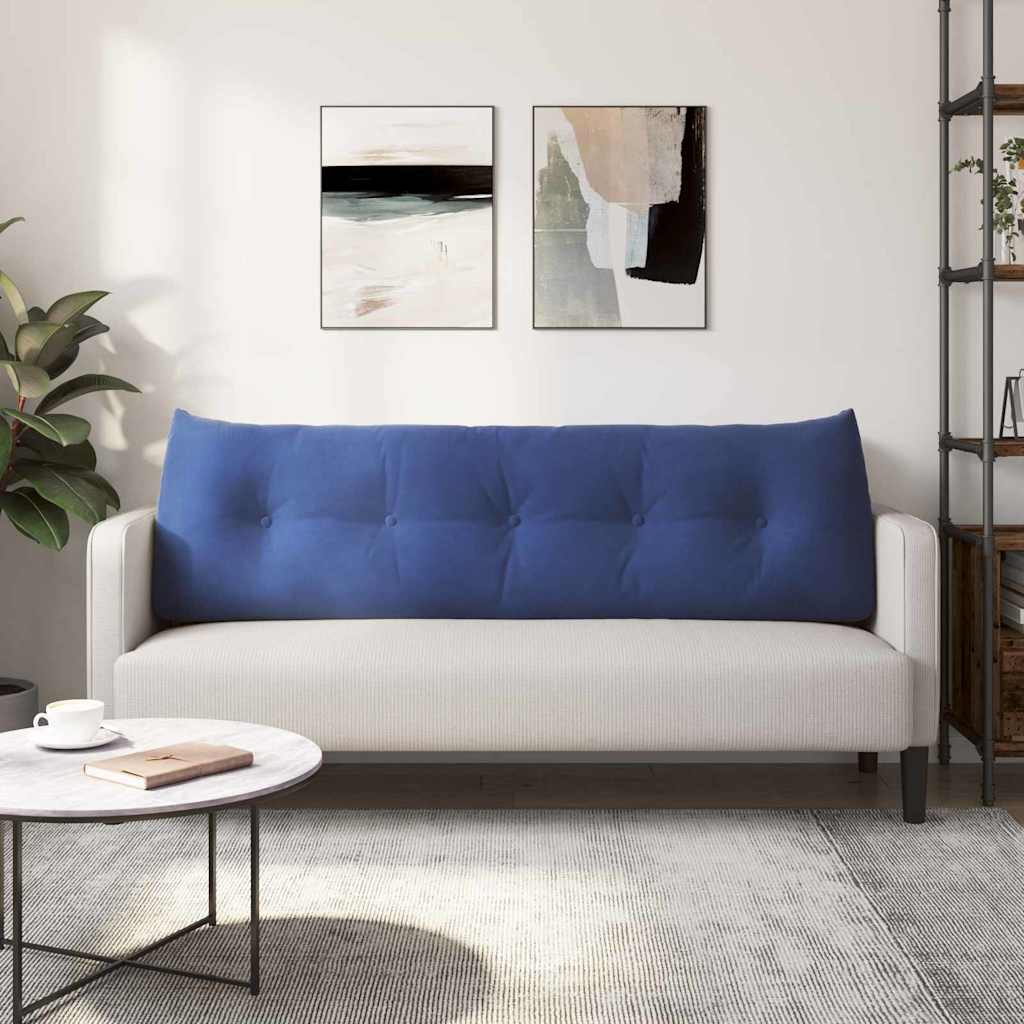 Μαξιλάρι Πλάτης Μπλε Αστυνομίας 160 x 24 x 50 εκ Βελούδο
