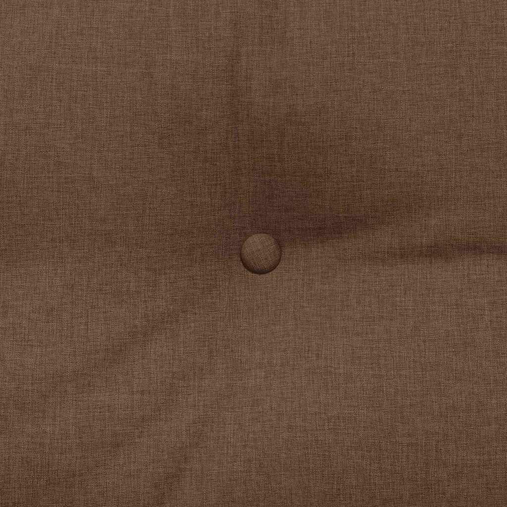 Μαξιλάρι Πλάτης Καφέ 180 x 24 x 50 εκ ύφασμα - Pakobazaar