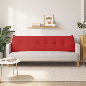Μαξιλάρι Πλάτης Κόκκινο 180 x 24 x 50 εκ ύφασμα - Pakobazaar