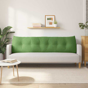 Μαξιλάρι Πλάτης Ανοιχτό Πράσινο 180 x 24 x 50 εκ Βελούδο