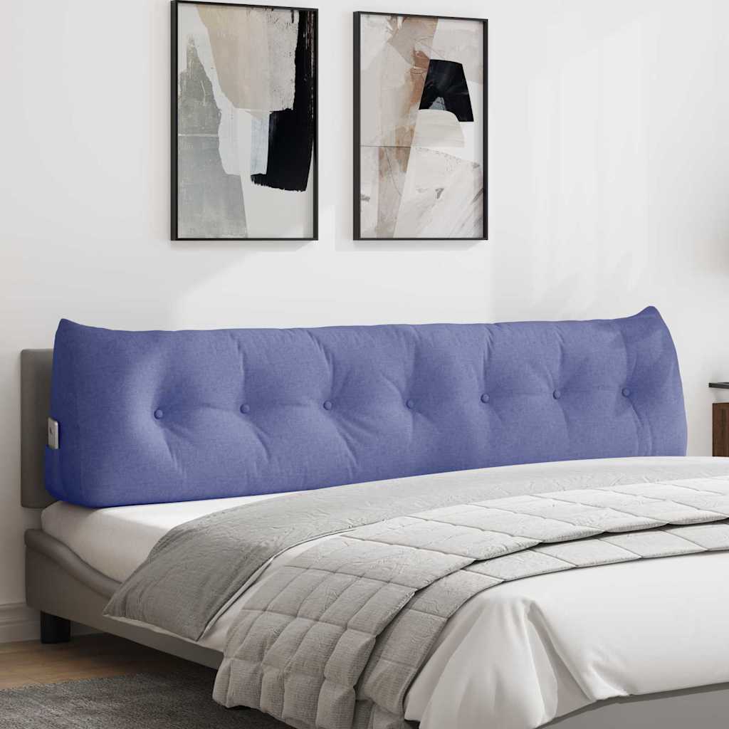 Μαξιλάρι Πλάτης Μπλε τζην 200 x 24 x 50 εκ ύφασμα - Pakobazaar