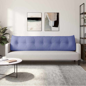 Μαξιλάρι Πλάτης Μπλε τζην 200 x 24 x 50 εκ ύφασμα - Pakobazaar