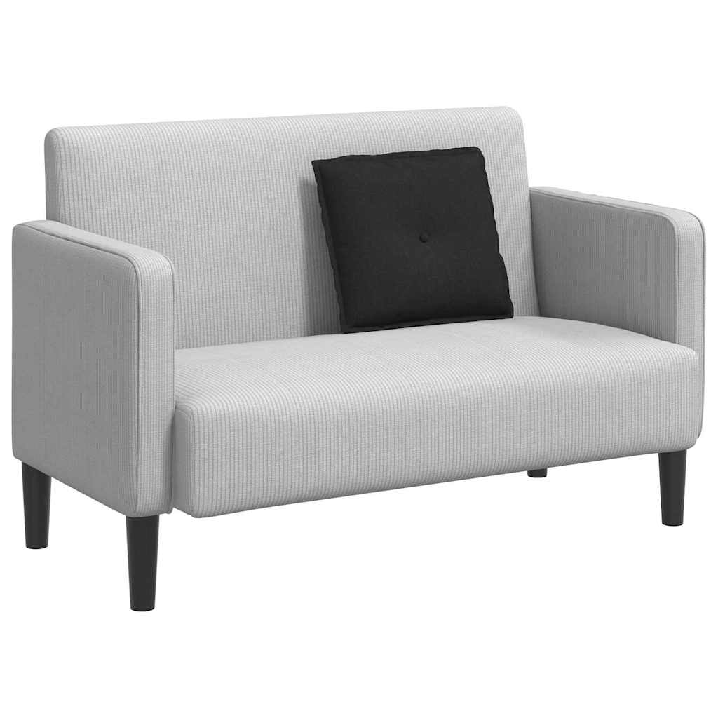 Μαξιλάρι Πλάτης Μαύρο 50 x 19 x 45 εκ ύφασμα