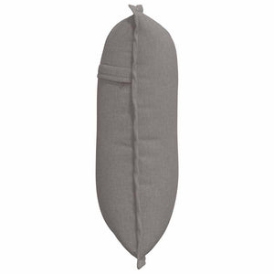 Μαξιλάρι Πλάτης Taupe 50 x 19 x 45 εκ ύφασμα