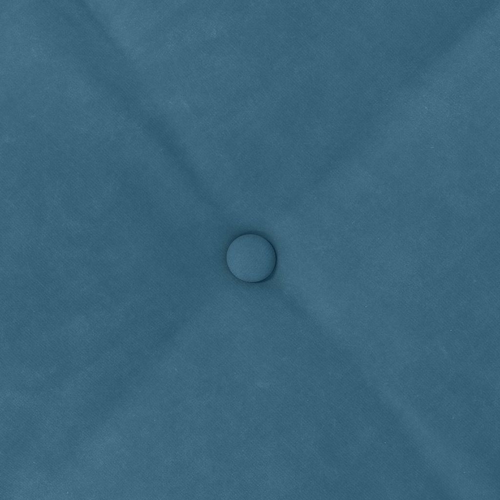 Μαξιλάρι Πλάτης Μπλε 50 x 45 εκ. Υφασμάτινο Κορντουρά