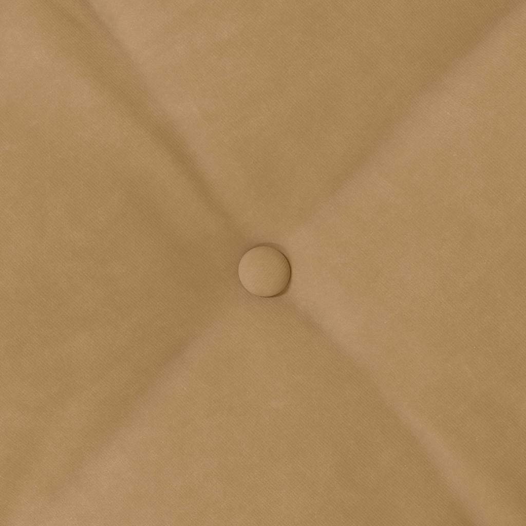 Μαξιλάρι Πλάτης Καφέ 50 x 45 εκ. Υφασμάτινο Κορντουρά