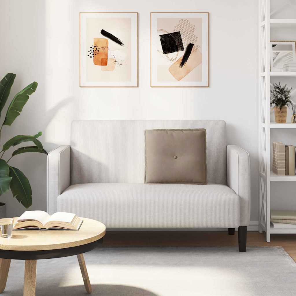 Μαξιλάρι Πλάτης Taupe 50 x 45 εκ. Ύφασμα Μικροΐνας