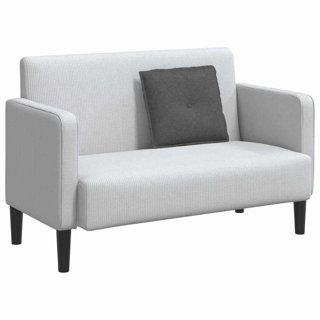 Μαξιλάρι Πλάτης Σκούρο Γκρι 50 x 45 εκ. Υφασμάτινο Κορντουρά