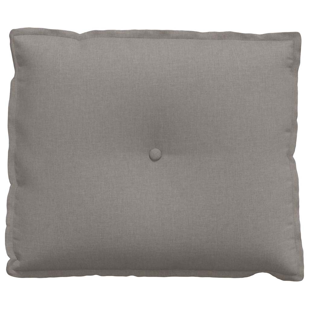 Μαξιλάρι Πλάτης Taupe 60 x 19 x 50 εκ ύφασμα