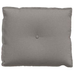 Μαξιλάρι Πλάτης Taupe 60 x 19 x 50 εκ ύφασμα
