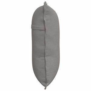 Μαξιλάρι Πλάτης Taupe 60 x 19 x 50 εκ ύφασμα