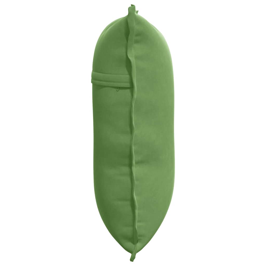 Μαξιλάρι Πλάτης Ανοιχτό Πράσινο 60 x 50 cm Υφασμάτινο Κορντουρά