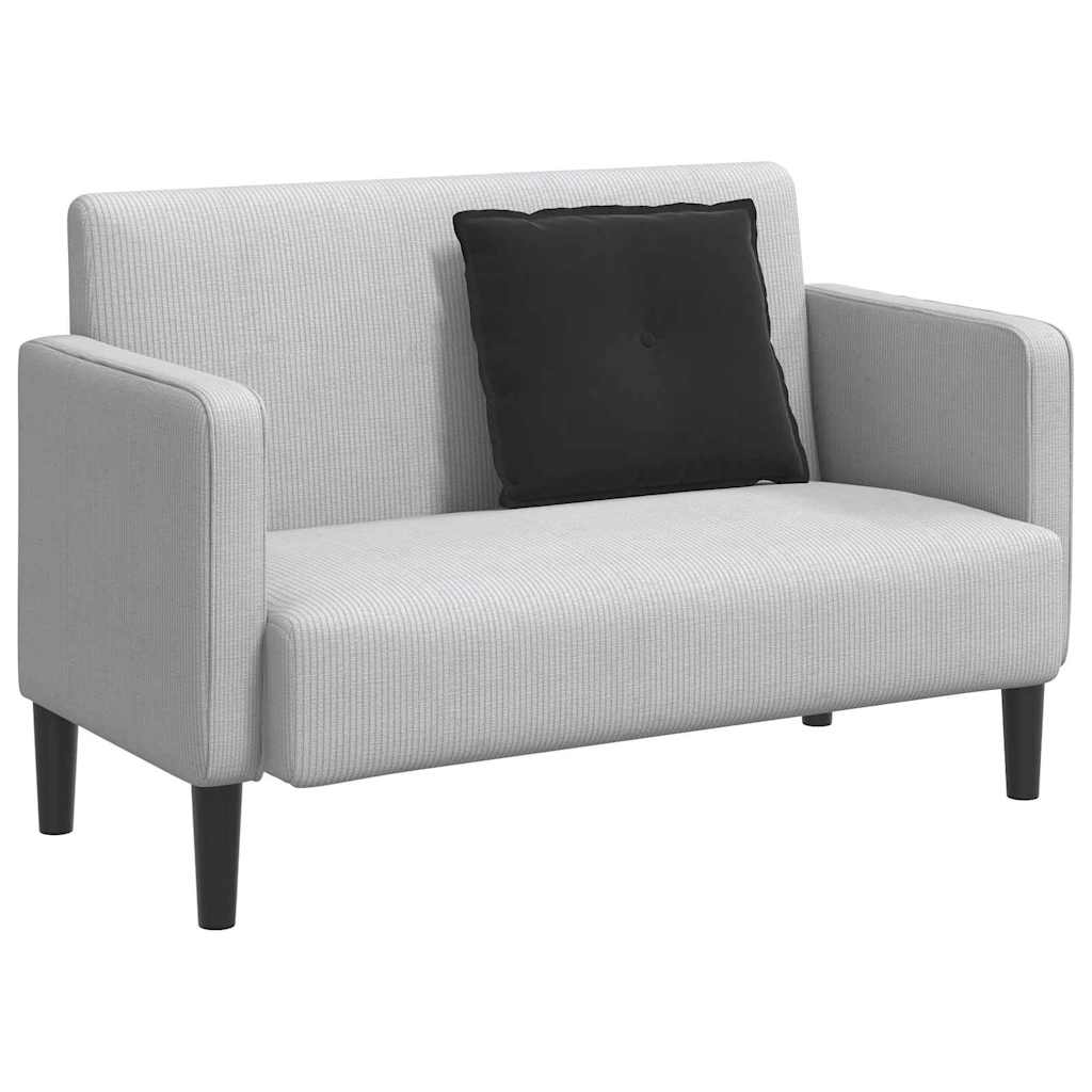 Μαξιλάρι Πλάτης Μαύρο 60 x 50 cm Υφασμάτινο Κορντουρά