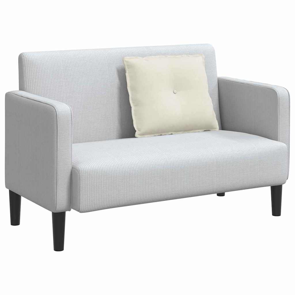 Μαξιλάρι Πλάτης Κρεμ 60 x 50 cm Υφασμάτινο Κορντουρά