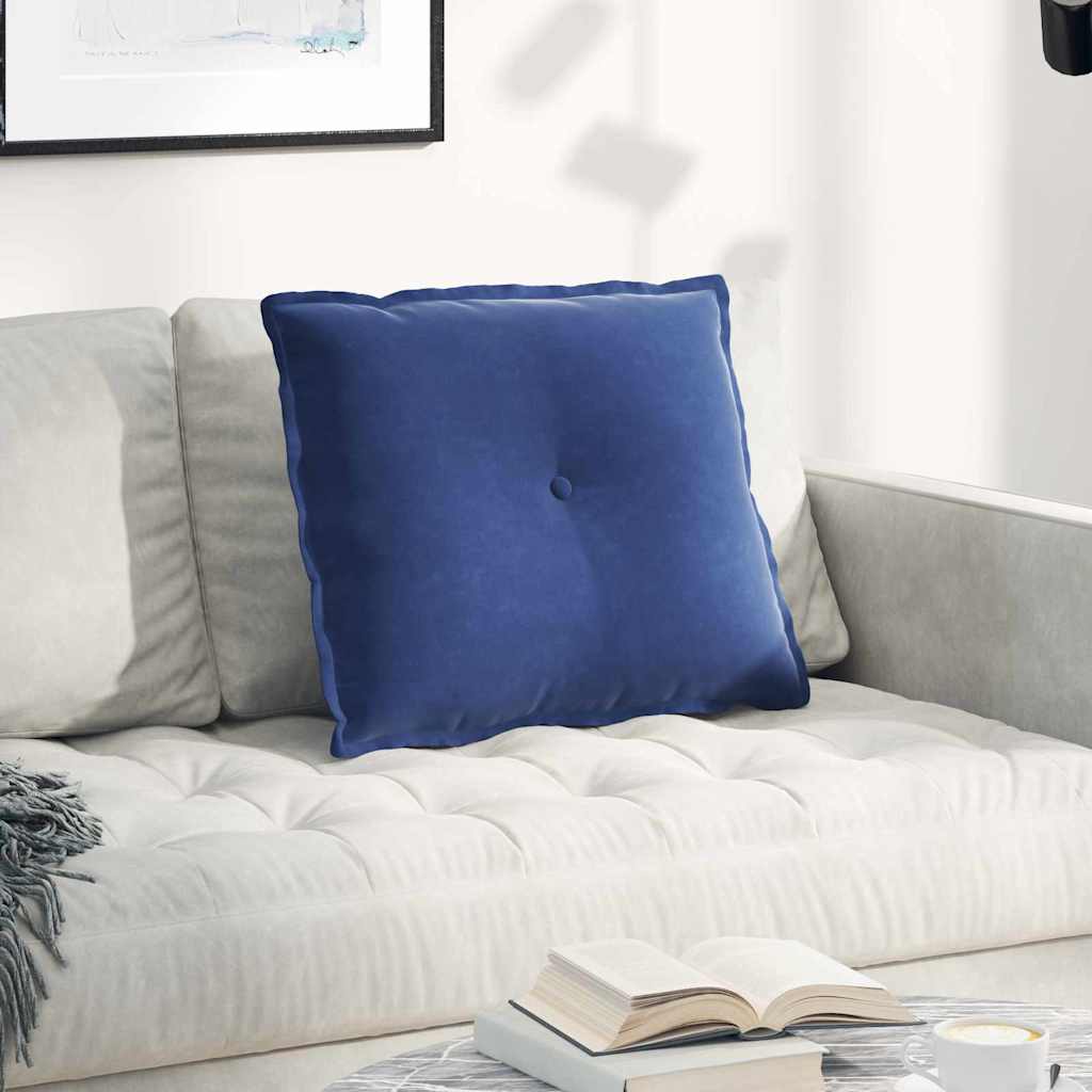 Μαξιλάρι Πλάτης Μπλε Αστυνομίας 60 x 50 cm Υφασμάτινο Κορντουρά
