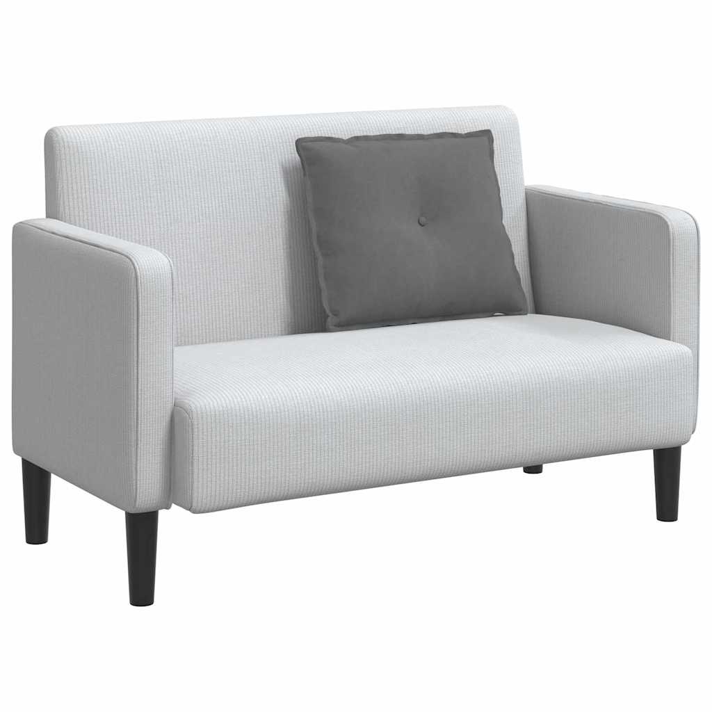 Μαξιλάρι Πλάτης Σκούρο Γκρι 60 x 50 cm Ύφασμα Μικροΐνας