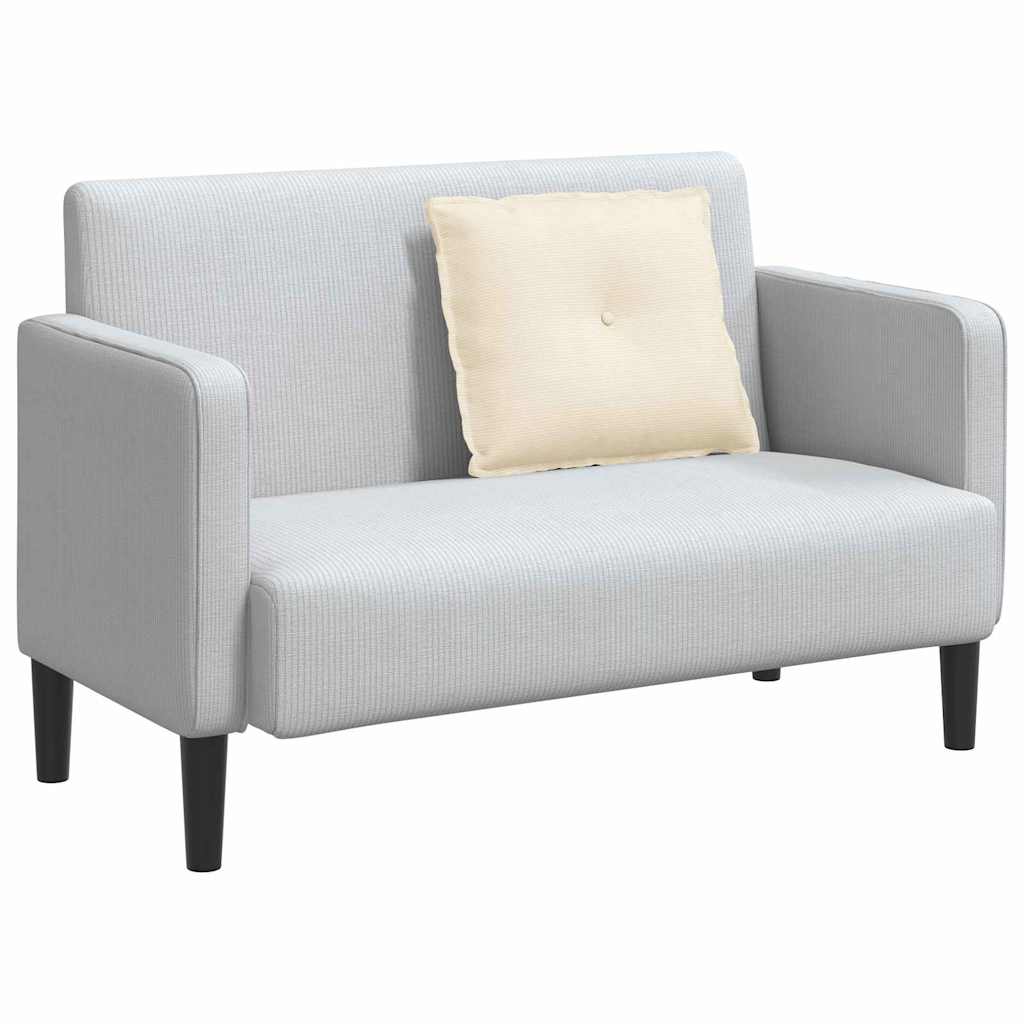 Μαξιλάρι Πλάτης Κρεμ 60 x 50 cm Υφασμάτινο Κορντουρά