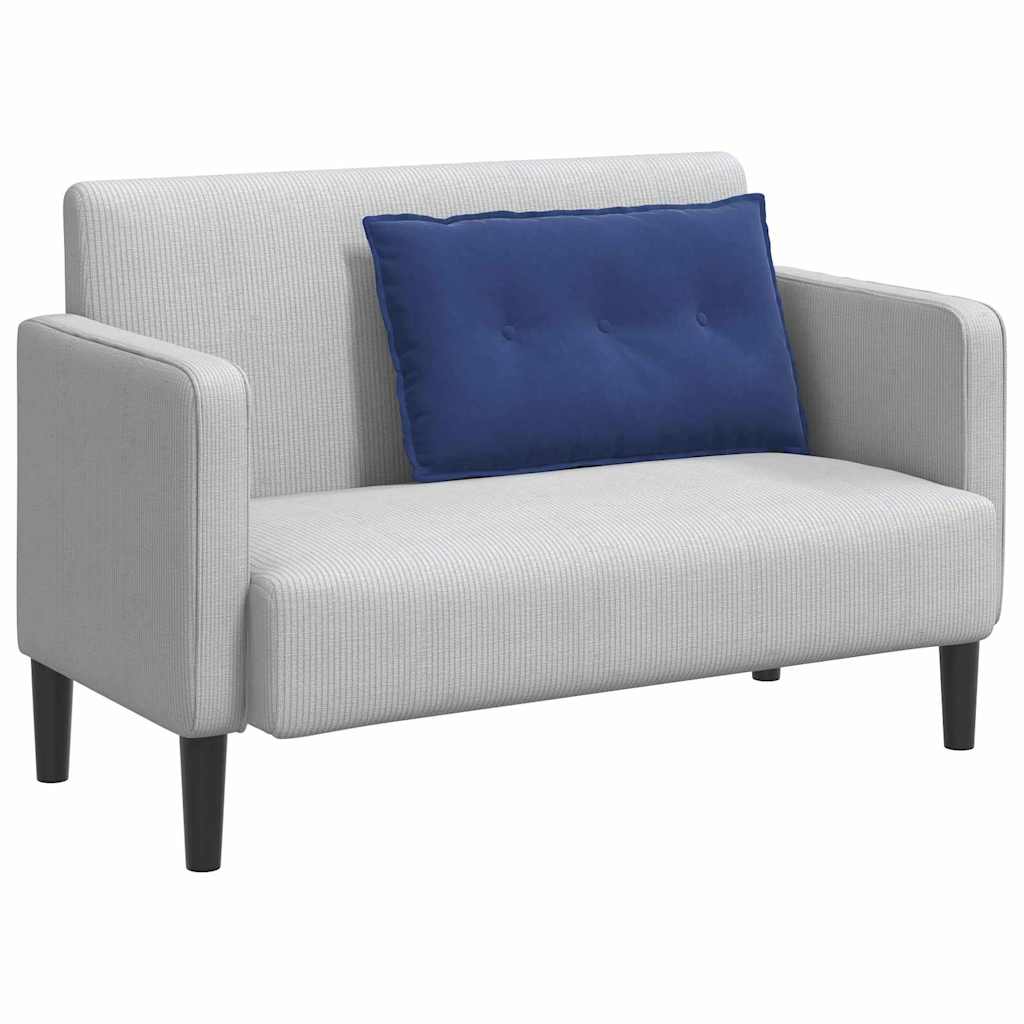 Μαξιλάρι Πλάτης Μπλε Αστυνομίας 80 x 50 cm Υφασμάτινο Κορντουρά