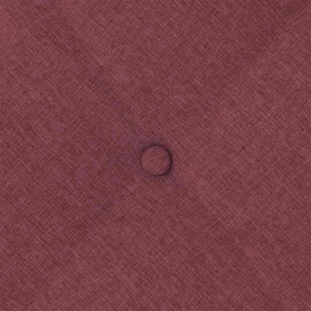 Μαξιλάρι Πλάτης Κόκκινο 100 x 19 x 50 εκ ύφασμα