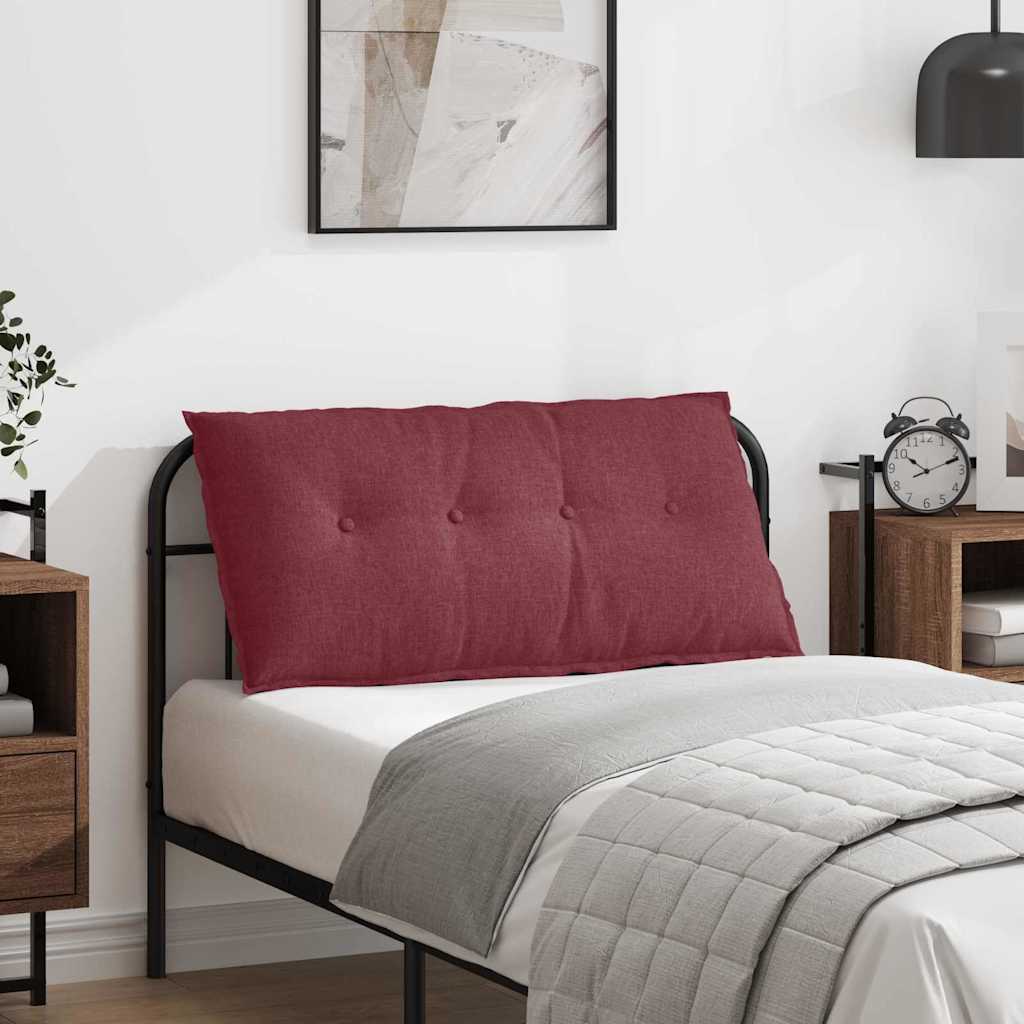 Μαξιλάρι Πλάτης Κόκκινο 100 x 19 x 50 εκ ύφασμα