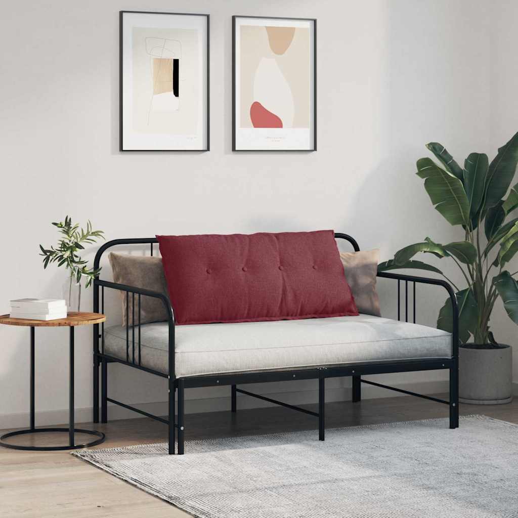 Μαξιλάρι Πλάτης Κόκκινο 100 x 19 x 50 εκ ύφασμα