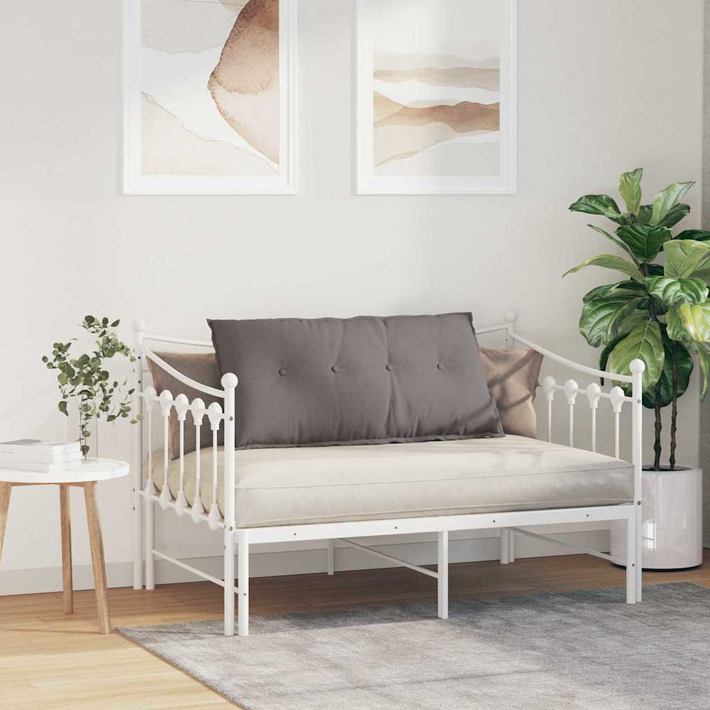 Μαξιλάρι Πλάτης Taupe 100 x 19 x 50 εκ ύφασμα