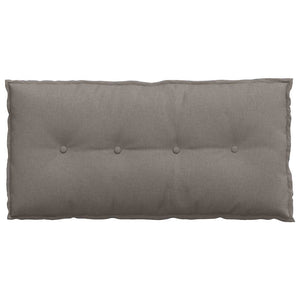 Μαξιλάρι Πλάτης Taupe 100 x 19 x 50 εκ ύφασμα
