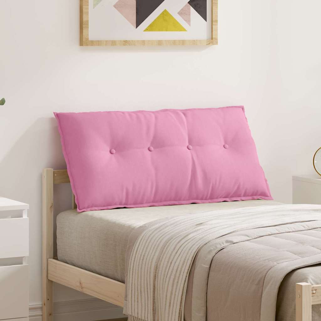 Μαξιλάρι Πλάτης Ροζ 100 x 19 x 50 εκ ύφασμα