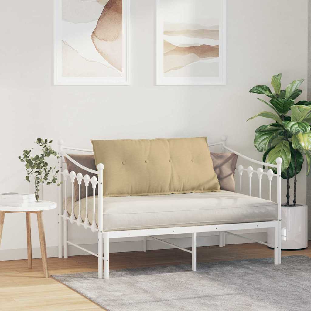 Μαξιλάρι Πλάτης Γκρι Πράσινο 100 x 50 cm Υφασμάτινο Κορντουρά