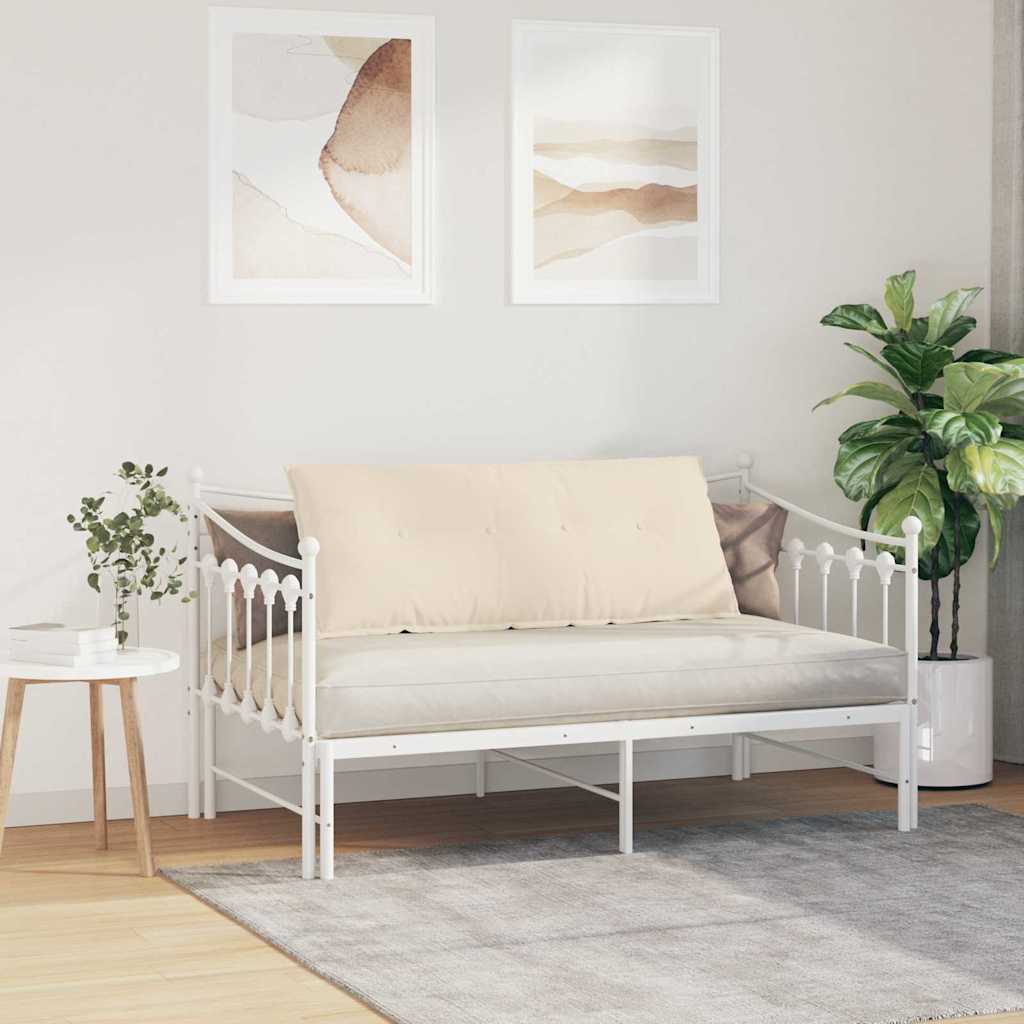 Μαξιλάρι Πλάτης Μπεζ 120 x 50 cm Ύφασμα Μικροΐνας