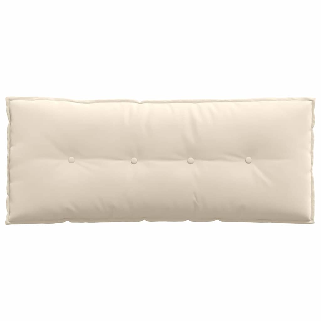 Μαξιλάρι Πλάτης Μπεζ 120 x 50 cm Ύφασμα Μικροΐνας