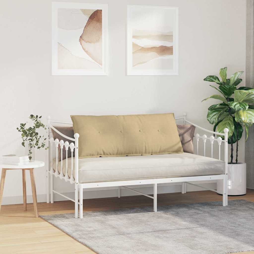 Μαξιλάρι Πλάτης Γκρι Πράσινο 120 x 50 cm Υφασμάτινο Κορντουρά