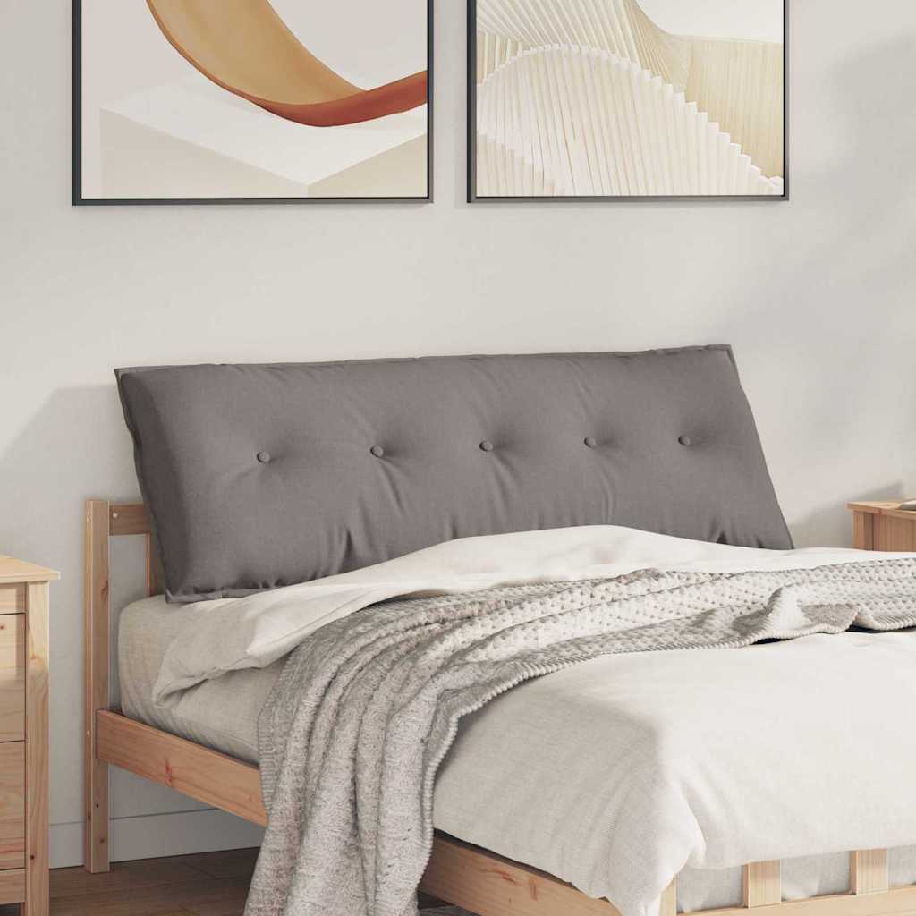 Μαξιλάρι Πλάτης Taupe 140 x 19 x 50 εκ ύφασμα