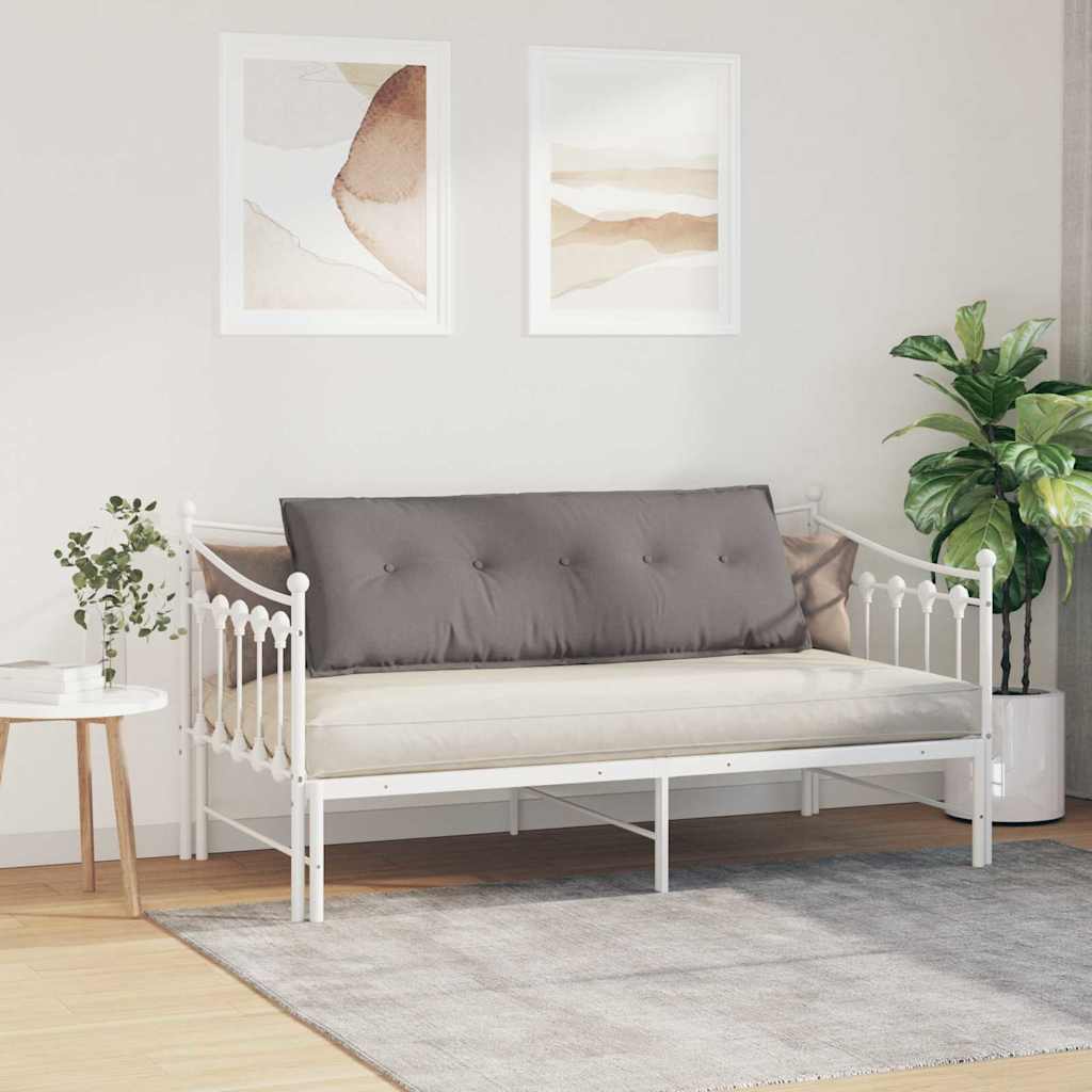Μαξιλάρι Πλάτης Taupe 140 x 19 x 50 εκ ύφασμα