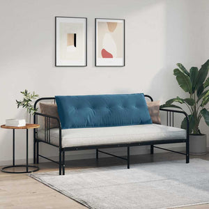 Μαξιλάρι Πλάτης Μπλε 140 x 50 cm Υφασμάτινο Κορντουρά