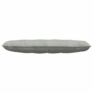 Μαξιλάρι Πλάτης Ανοιχτό γκρι 140 x 50 cm Υφασμάτινο Κορντουρά