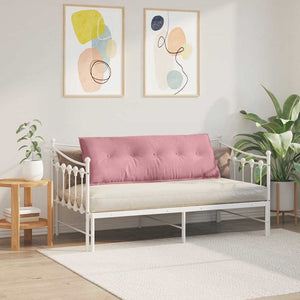 Μαξιλάρι Πλάτης Ροζ 140 x 50 cm Υφασμάτινο Κορντουρά - Pakobazaar
