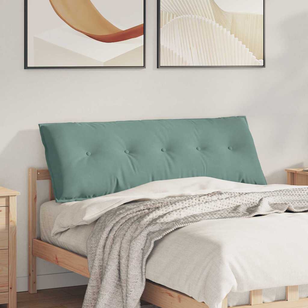 Μαξιλάρι Πλάτης Θαλασσί 140 x 50 cm Υφασμάτινο Κορντουρά