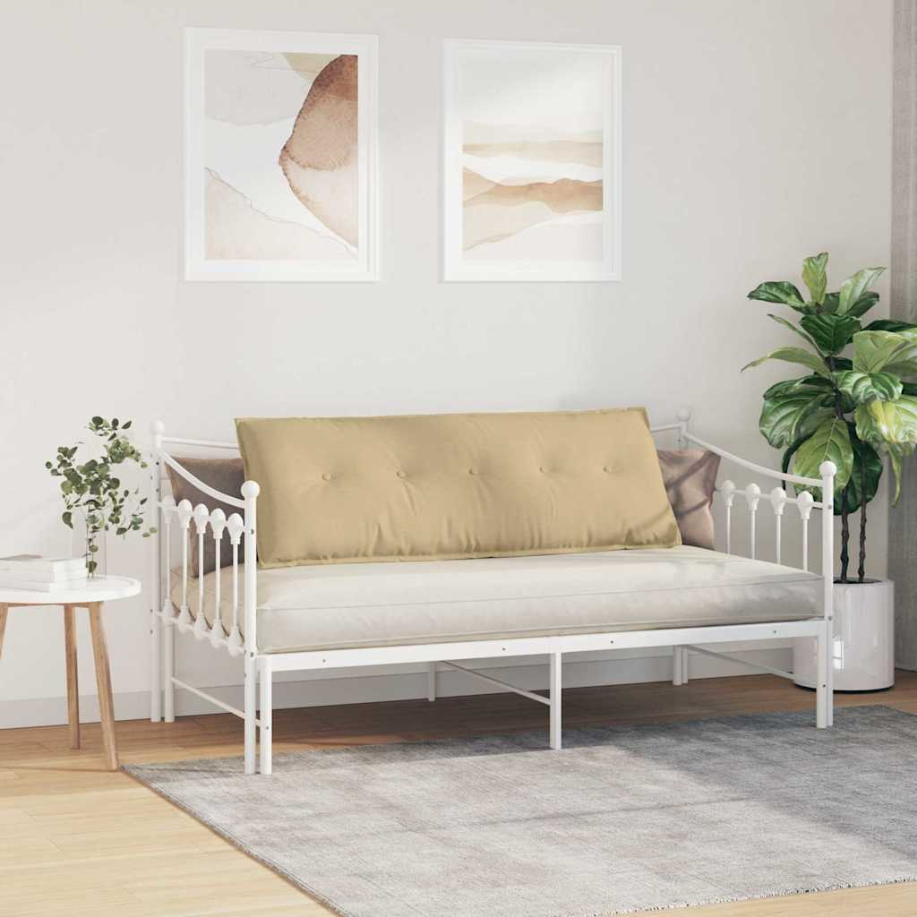 Μαξιλάρι Πλάτης Γκρι Πράσινο 140 x 50 cm Υφασμάτινο Κορντουρά