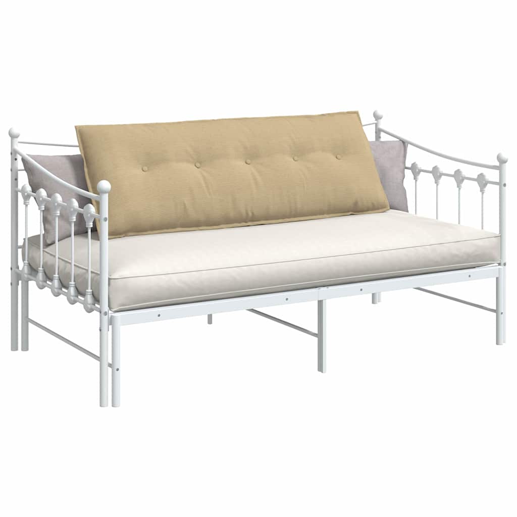 Μαξιλάρι Πλάτης Γκρι Πράσινο 140 x 50 cm Υφασμάτινο Κορντουρά
