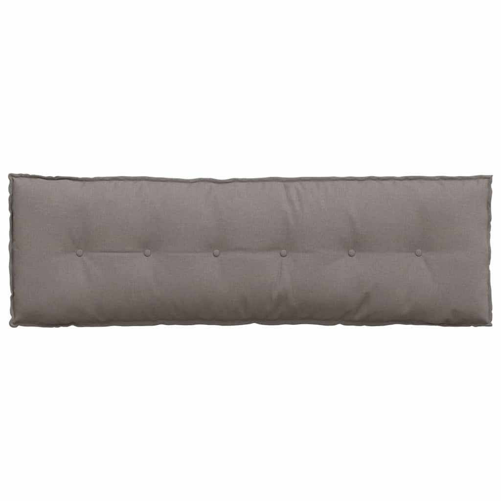 Μαξιλάρι Πλάτης Taupe 160 x 19 x 50 εκ ύφασμα