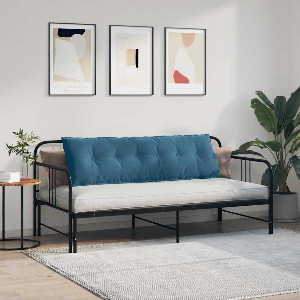 Μαξιλάρι Πλάτης Μπλε 160 x 50 cm Υφασμάτινο Κορντουρά