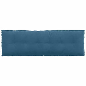 Μαξιλάρι Πλάτης Μπλε 160 x 50 cm Υφασμάτινο Κορντουρά
