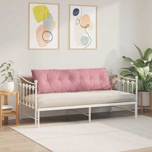 Μαξιλάρι Πλάτης Ροζ 160 x 50 cm Υφασμάτινο Κορντουρά