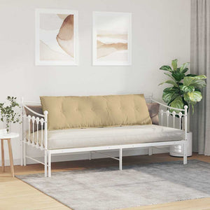 Μαξιλάρι Πλάτης Γκρι Πράσινο 160 x 50 cm Υφασμάτινο Κορντουρά